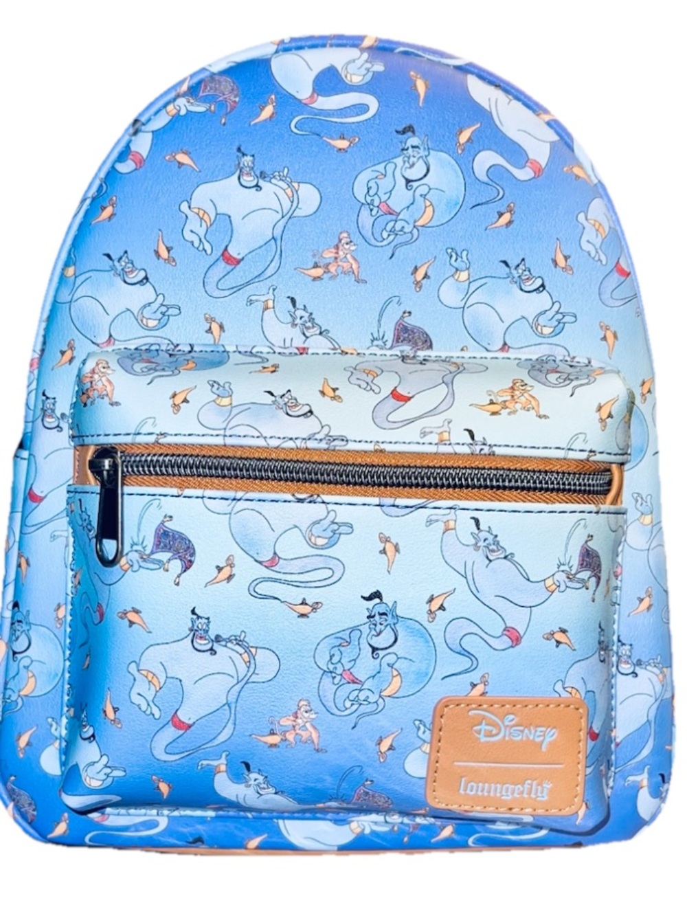 Loungefly Disney Aladdin Genie and Abu Mini Backpack